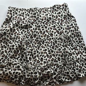 Mudpie cheetah skirt